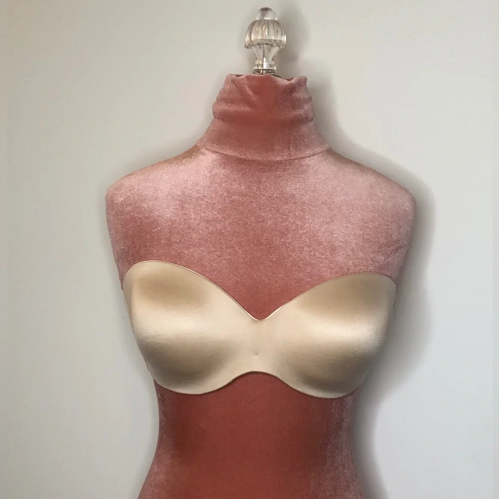 Maidenform Strapless Bra Nude Tan Size 38C